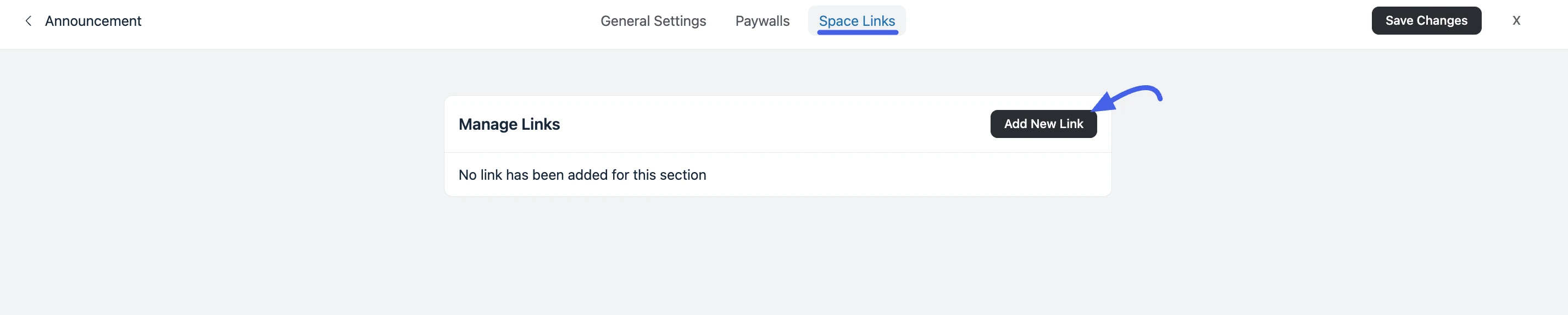 Add New Links