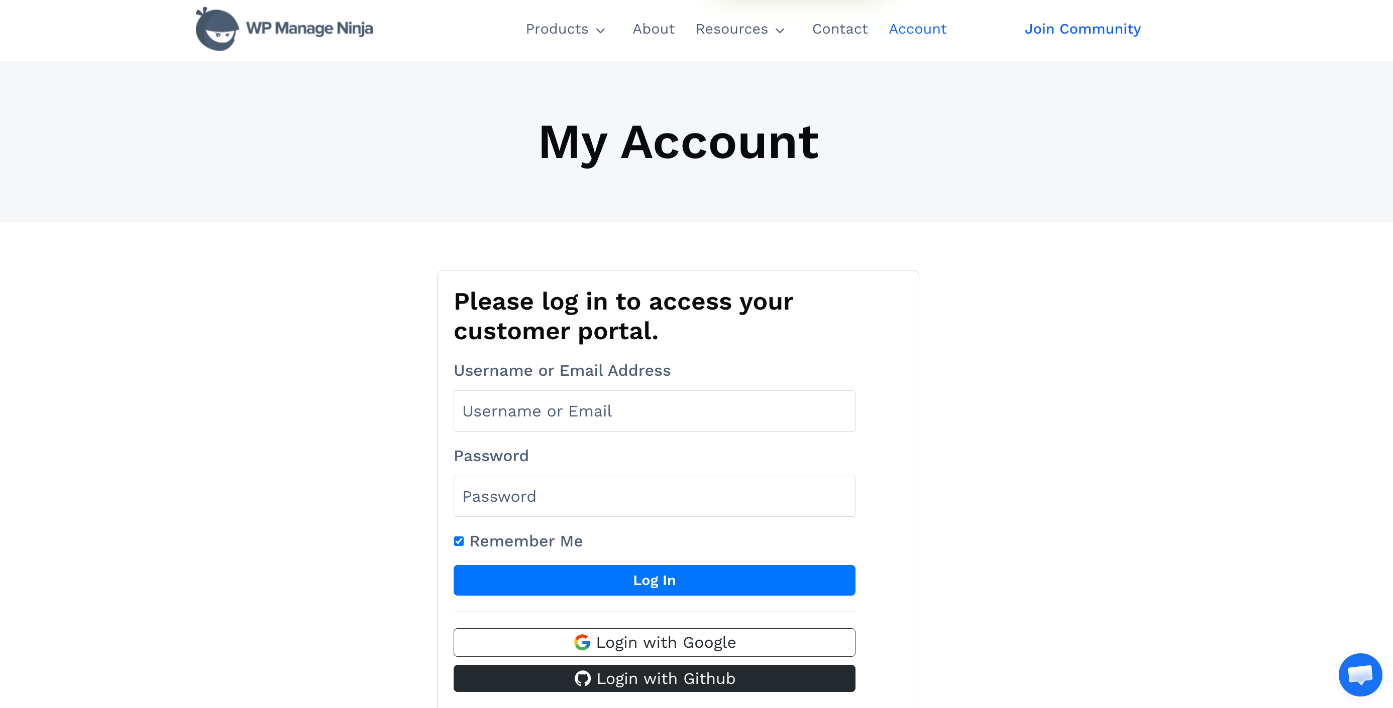 Create a Support Ticket